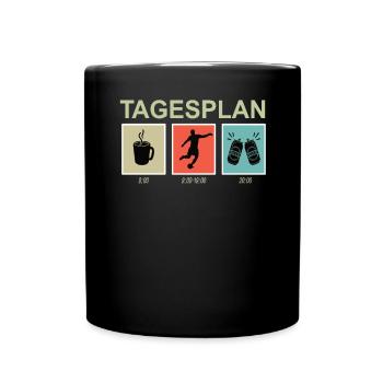 Football Accessories Gift Idea Football Fan - Full Colour Mug - black - Front