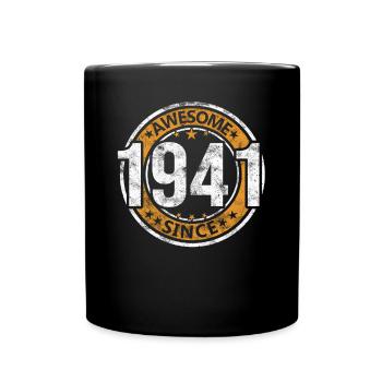 Génial depuis 1941 Retro Vintage Birthday - Mug uni - noir - Devant