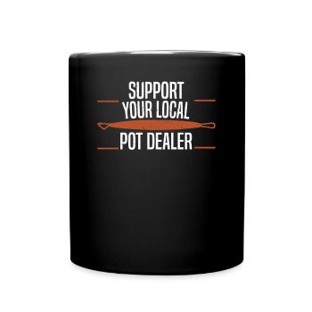 Poterie Argile Cours de poterie Poterie Poterie - Mug uni - noir - Devant
