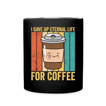 Lustiger Ex-Mormone LDS Exmo - Tasse einfarbig - Schwarz - Vorne