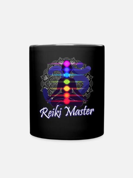 Reiki Master - Tasse einfarbig - Schwarz