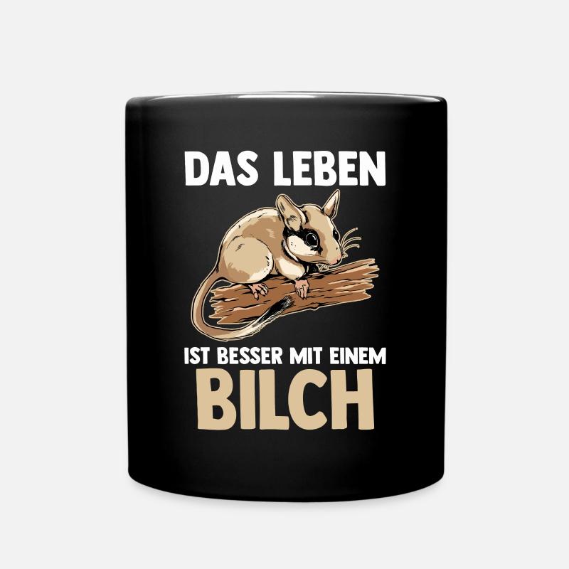 Bilch - Tasse einfarbig - Schwarz