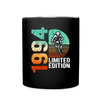 1994 Limited Edition Mountain Bike Bike Bike Bike - Full Colour Mug - black - Front