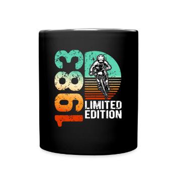1983 Édition limitée VTT Bike Bike Bike - Mug uni - noir - Devant
