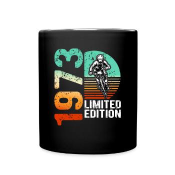 1973 Limited Edition Mountain Bike Bike Bike Bike - Full Colour Mug - black - Front