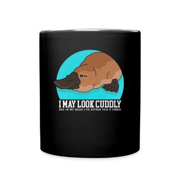 Ornithorynque Platypus Cadeau Ornithorynque - Mug uni - noir - Devant