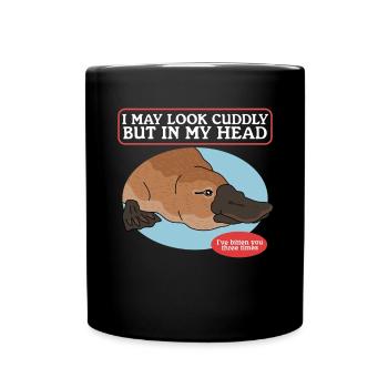 Ornithorynque Cadeau Ornithorynque - Mug uni - noir - Devant