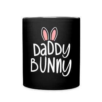 Easter Family Matching Outfits Pastel Easter Daddy - Full Colour Mug - black - Front