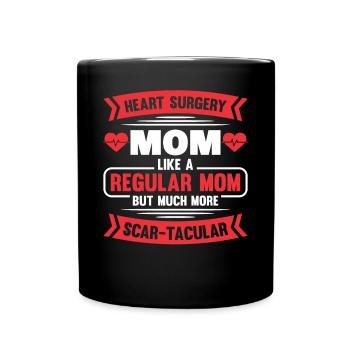 Transplantation cardiaque Chirurgie cardiaque Chirurgie cardiaque Chirurgie cardiaque Bypass - Mug uni - noir - Devant