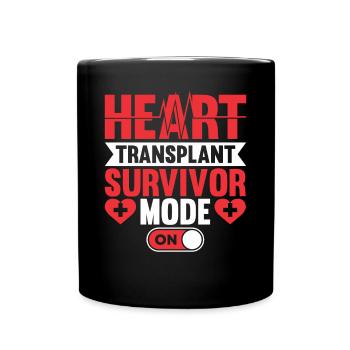Transplantation cardiaque Chirurgie cardiaque Chirurgie cardiaque Chirurgie cardiaque Bypass - Mug uni - noir - Devant