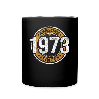 Génial depuis 1973 Retro Vintage Birthday - Mug uni - noir - Devant