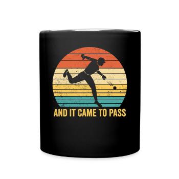 Lustiger Mormonen-Missionar LDS Baseball - Tasse einfarbig - Schwarz - Vorne