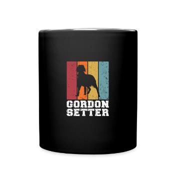 Gordon Setter - Mug uni - noir - Devant
