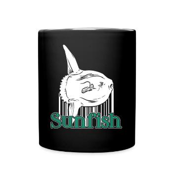 Sunfish Sunfish Vintage - Full Colour Mug - black - Front