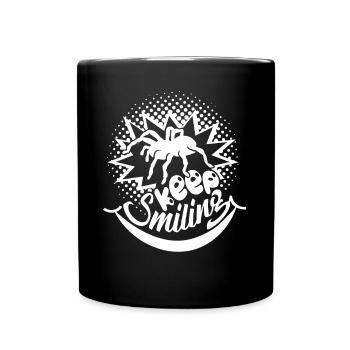 Tarantula Tarantula Keep Smiling - Full Colour Mug - black - Front