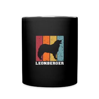 Leonberger - Full Colour Mug - black - Front