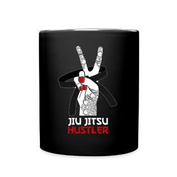 Brazilian Jiu Jitsu MMA Bjj Hugger - Tasse einfarbig - Schwarz - Vorne