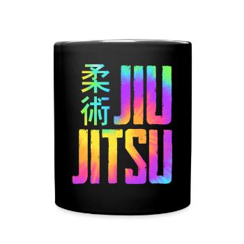 Brazilian Jiu Jitsu MMA Bjj Hugger - Tasse einfarbig - Schwarz - Vorne