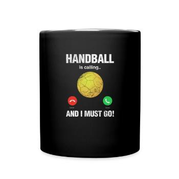 Handball Handball Player Handball Player Sports Gift - Full Colour Mug - black - Front