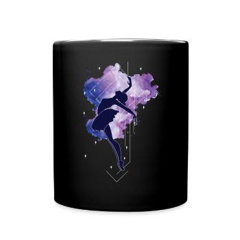 Ballet Dancer Dance Girl Ballerina - Tasse einfarbig - Schwarz - Vorne