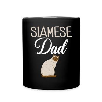 Geschenke zum Suchbegriff: "Siamkatze" - Tasse einfarbig - Schwarz - Vorne