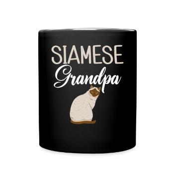 Geschenke zum Suchbegriff: "Siamkatze" - Tasse einfarbig - Schwarz - Vorne