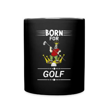 Golf Minigolf Funny - Full Colour Mug - black - Front