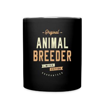 Éleveur d’animaux d’origine - Mug uni - noir - Devant