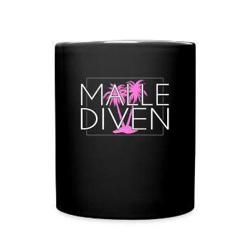 Malle Divas - Full Colour Mug - black - Front