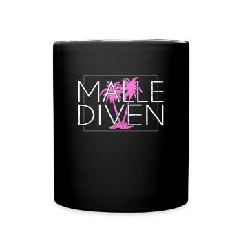 Malle Divas - Full Colour Mug - black - Front