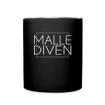 Malle Divas - Mug uni - noir - Devant