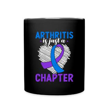 Arthritis Is Just One Chapter - Full Colour Mug - black - Front