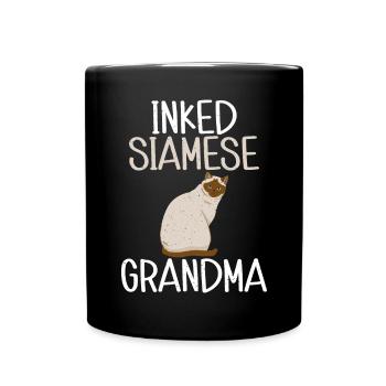 Geschenke zum Suchbegriff: "Siamkatze" - Tasse einfarbig - Schwarz - Vorne