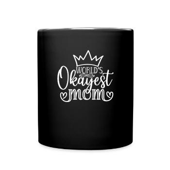 Meilleur anniversaire de la fête des mères Mignon Mama drôle - Mug uni - noir - Devant
