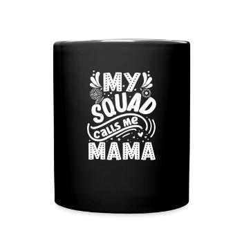 Meilleur anniversaire de la fête des mères Mignon Mama drôle - Mug uni - noir - Devant