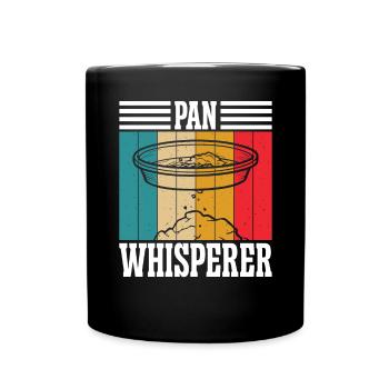 Pan Whisperer - Tasse einfarbig - Schwarz - Vorne