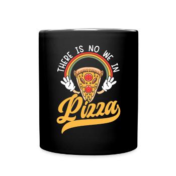 Pizza Eater Pepperoni Pizza Lover Italian Food - Mug uni - noir - Devant