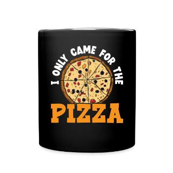 Pizza Eater Pepperoni Pizza Lover Italian Food - Mug uni - noir - Devant
