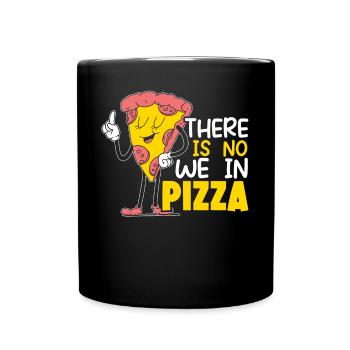 Pizza Eater Pepperoni Pizza Lover Italian Food - Mug uni - noir - Devant