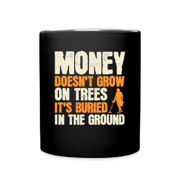 Détecteur de métaux Détection de métaux Chasse au trésor - Mug uni - noir - Devant