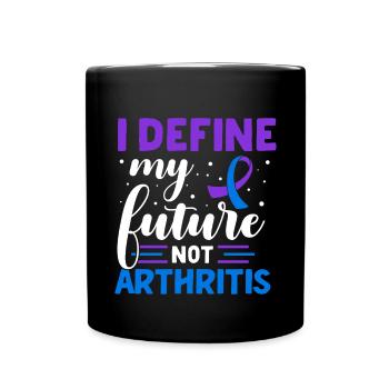 Je détermine mon avenir, pas ma conscience - Mug uni - noir - Devant