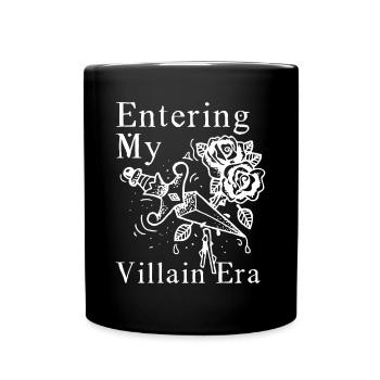 The era of villains begins - Full Colour Mug - black - Front