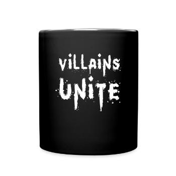 Villains unite the Vilain era - Full Colour Mug - black - Front