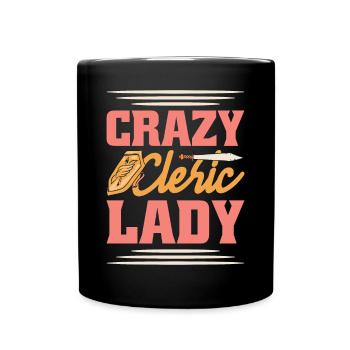 LARP live-action role-playing game - Full Colour Mug - black - Front