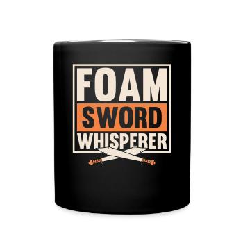 LARP live-action role-playing game - Full Colour Mug - black - Front
