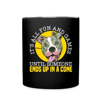 Veterinarian Animal Doctor Vet - Full Colour Mug - black - Front