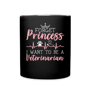 Animal Whisperer Veterinarian Animal Doctor Vet - Full Colour Mug - black - Front