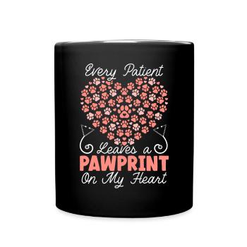 Animal Whisperer Veterinarian Animal Doctor Vet - Full Colour Mug - black - Front