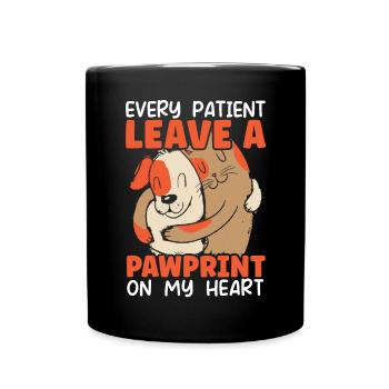 Animal Whisperer Veterinarian Animal Doctor Vet - Full Colour Mug - black - Front