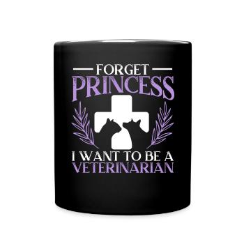 Animal Whisperer Veterinarian Animal Doctor Vet - Full Colour Mug - black - Front
